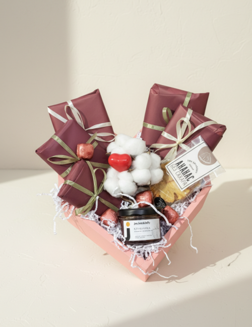 Подарочный набор «Сырная Валентинка»