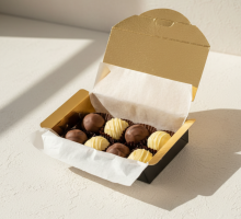 Ассорти из 8 сырных конфет Камамбер  "Larka Chocolates"