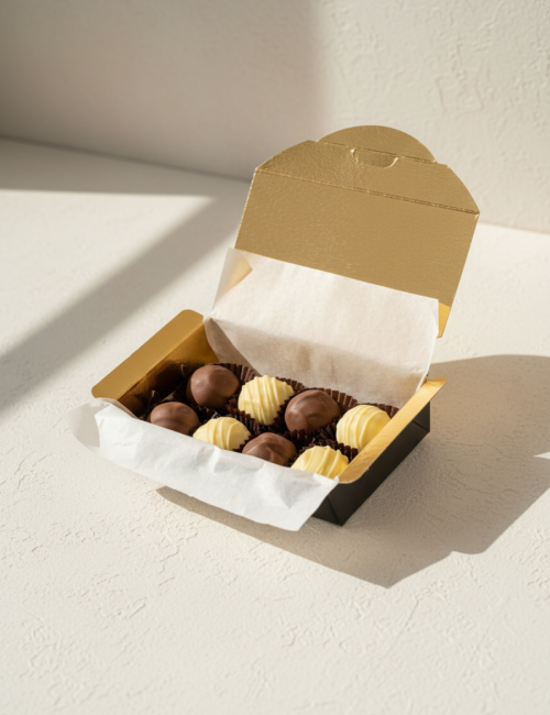 Ассорти из 8 сырных конфет Камамбер  "Larka Chocolates"