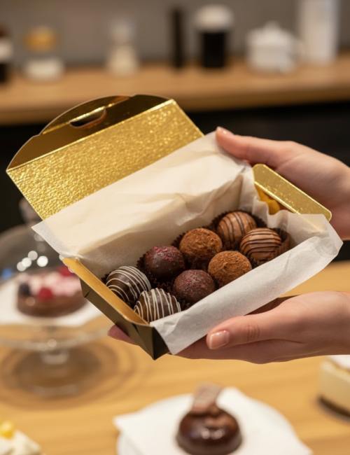 Ассорти из 8 сырных конфет "Larka Chocolates"