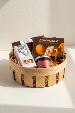 Подарок «Сырная открытка»