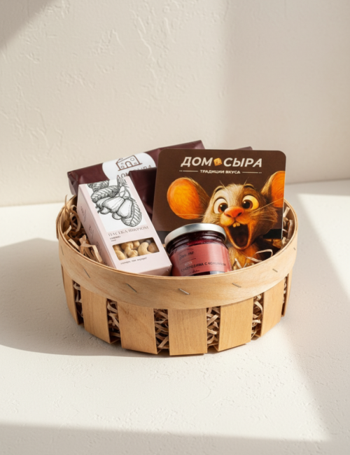 Подарок «Сырная открытка»  